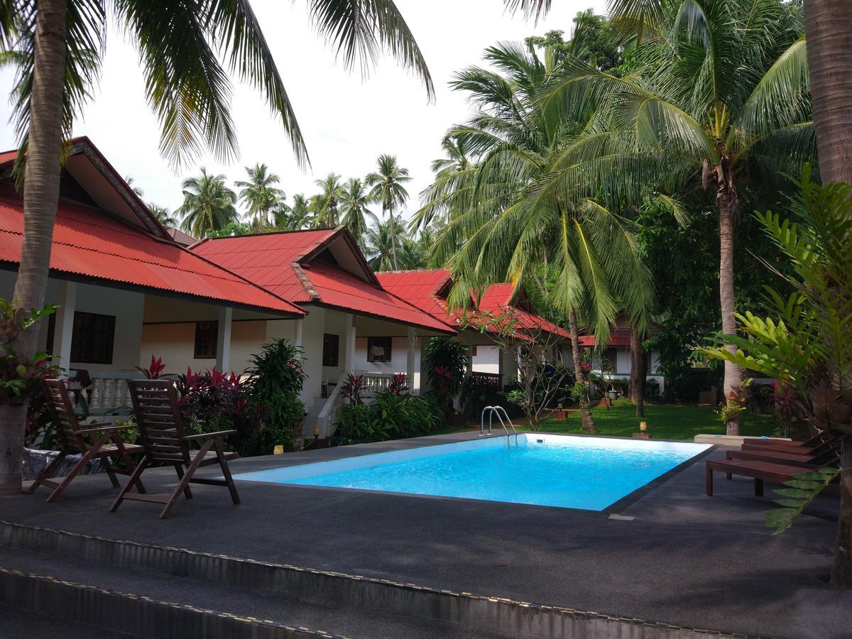 ホテル Fullmoon House Samui ラマイビーチ エクステリア 写真